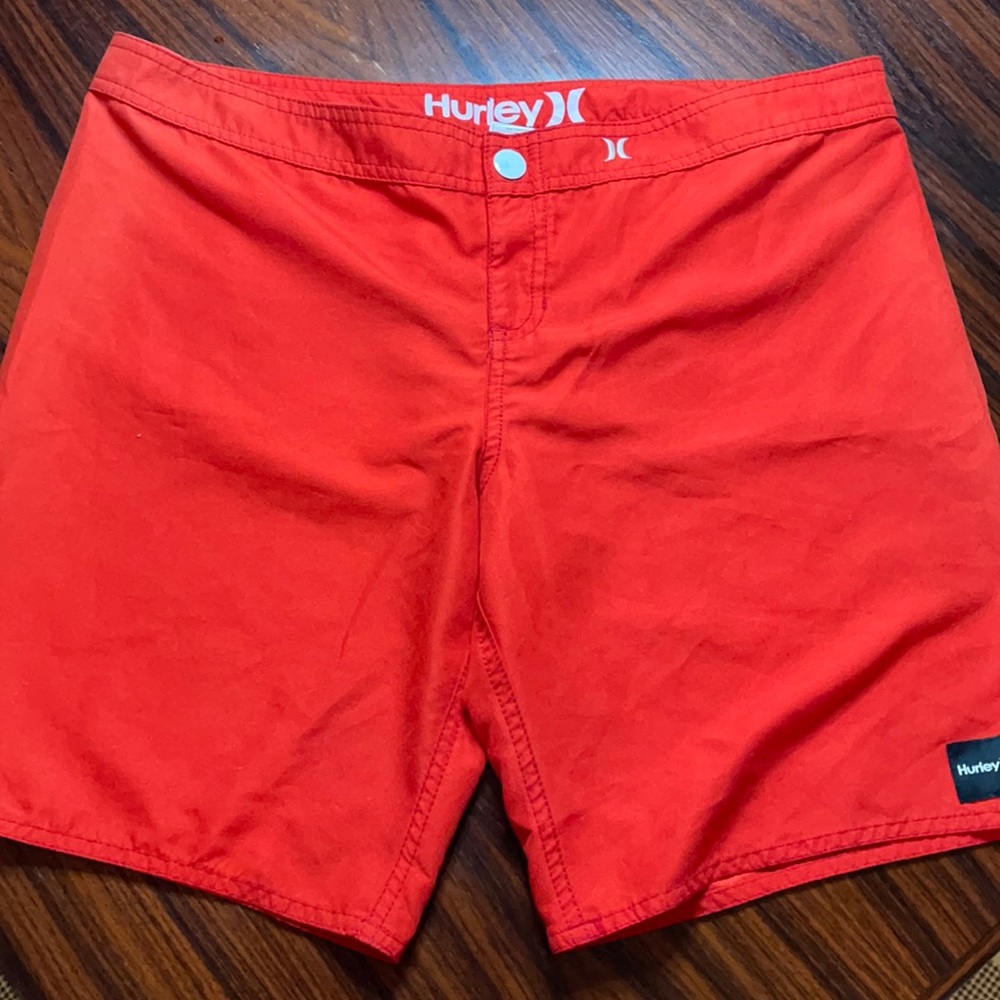 Hurley shorts red board shorts